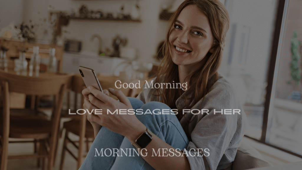 200+ Heart Touching Good Morning Love Messages for Her