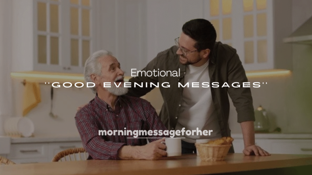 250+ Emotional Good Evening Messages